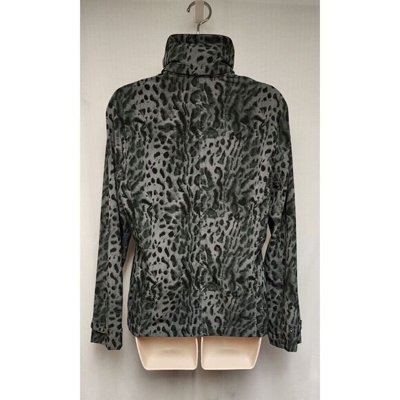 Zenergy by Chicos | Animal Print Hooded Jacket Size Chicos 0 / US 4-small - Picture 3 of 10